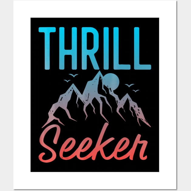 Thrill Seeker Wall Art by crowominousnigerian 